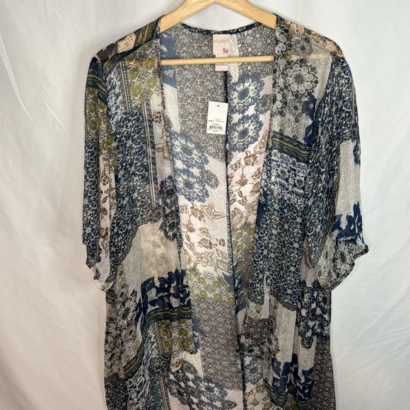 Sheer Multi-Pattern Duster - Picture 4 of 6